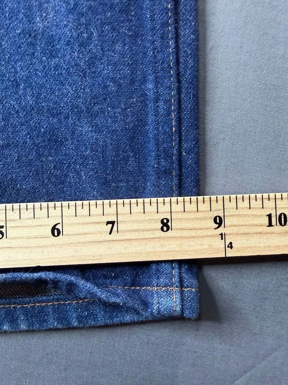 Wrangler Cowboy Cut Original Fit 13MWZ Men's Dark Wash Jeans 40x30 USA Made